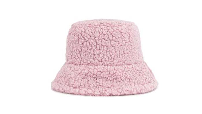 furry bucket hat